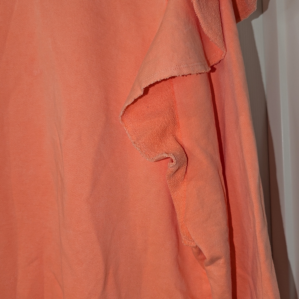 Universal Thread Coral Ruffle Sleeve Sweatshirt - Picture 3 of 6
